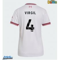 Liverpool Virgil van Dijk #4 Bortedrakt Dame 2026-27 Kortermet